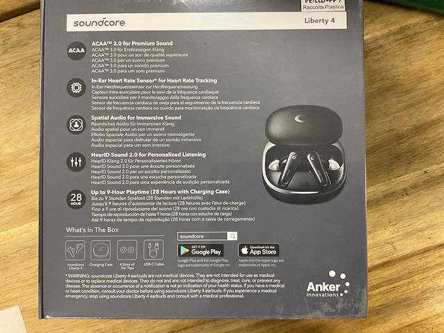 Soundcore liberty4 draadloze oorspeakers - afbeelding 2 van  3