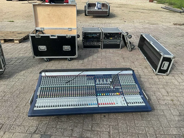 Soundcraft - mh2 complete set - analog mixing console - afbeelding 2 van  7