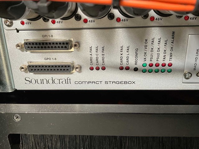 Soundcraft compact 48/16 stagerack - afbeelding 4 van  5