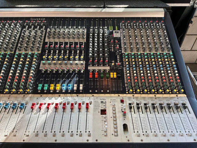 Soundcraft mh3 analoge mengtafel met eq rack - afbeelding 14 van  18
