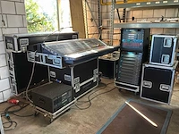 Soundcraft mh3 analoge mengtafel met fx rack en eq rack