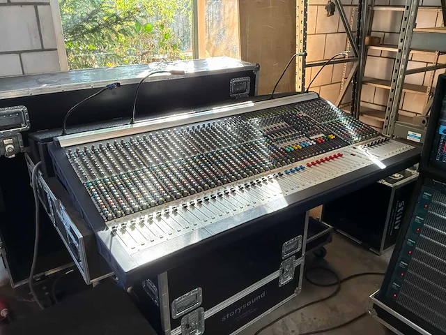 Soundcraft mh3 analoge mengtafel met fx rack en eq rack - afbeelding 8 van  24
