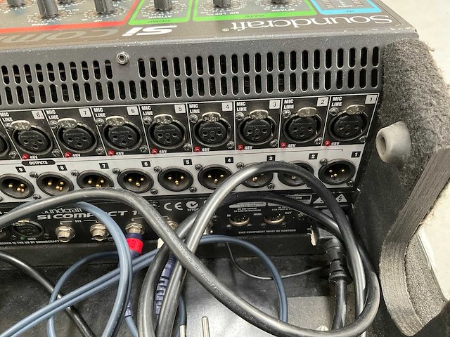 Soundcraft si compact 16 analoge mengtafel - afbeelding 5 van  9