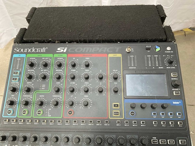 Soundcraft si compact 16 analoge mengtafel - afbeelding 7 van  9