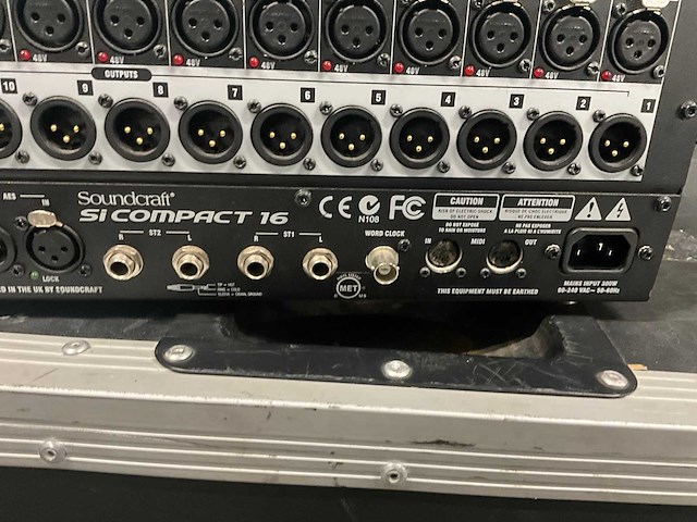 Soundcraft si compact 16 digitale mengtafel - afbeelding 7 van  7