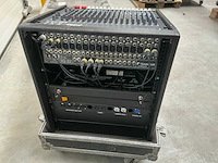 Soundcraft spirit fx16 analoge mengtafel met microfoon units - afbeelding 4 van  4