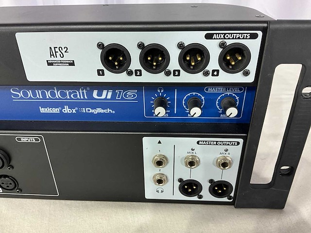 Soundcraft ui16 rack mixer - afbeelding 3 van  6