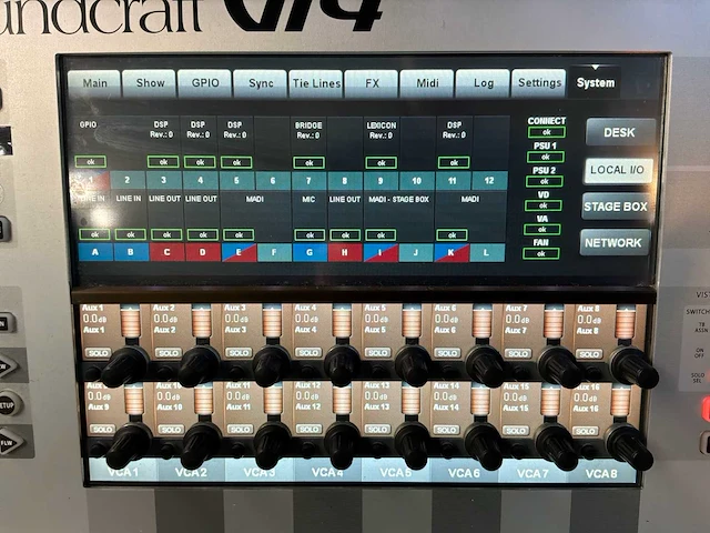 Soundcraft vi400 digitale mengtafel met stagebox - afbeelding 2 van  21
