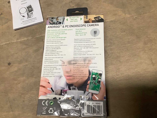 Soundlogic endoscoop fotocamera (12x) - afbeelding 4 van  4