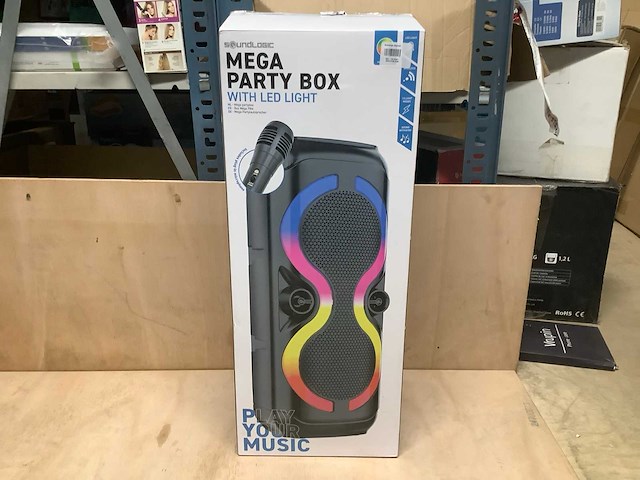Soundlogic partybox speaker - afbeelding 2 van  2