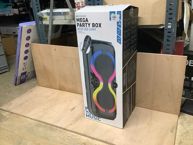 Soundlogic partybox speaker - afbeelding 2 van  2