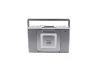 Soundmaster bcd480 spatwaterdichte badkamer-/keukenradio met cd en klok - afbeelding 1 van  4