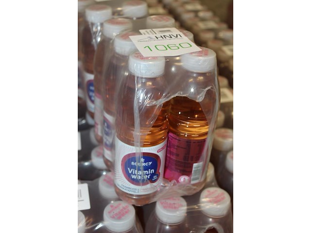 Sourcy vitamin water 450 flessen met tht 8-2025. bod is inclusief 67,50 euro statiegeldwaarde - afbeelding 2 van  2
