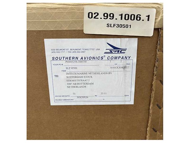 Southern avionics slf30501 ndb transmitter - afbeelding 1 van  2