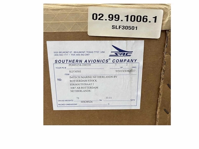 Southern avionics slf30501 ndb transmitter - afbeelding 1 van  3