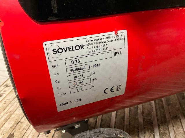 Sovelor d 15 heater - afbeelding 2 van  2