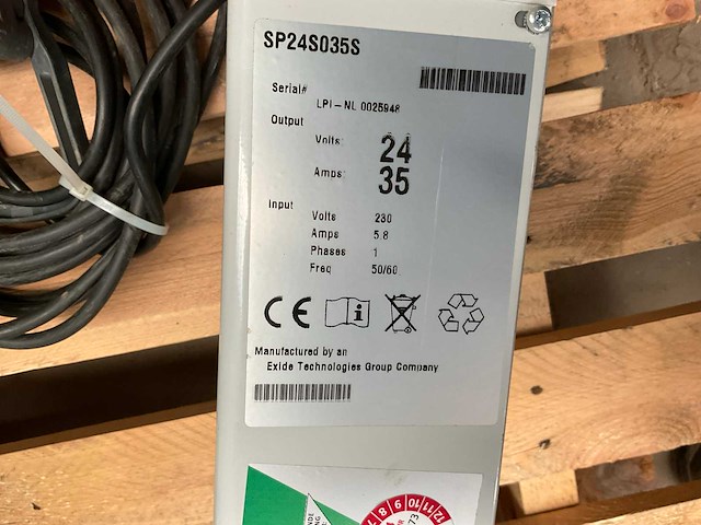 Sp 2100 acculader - afbeelding 1 van  3