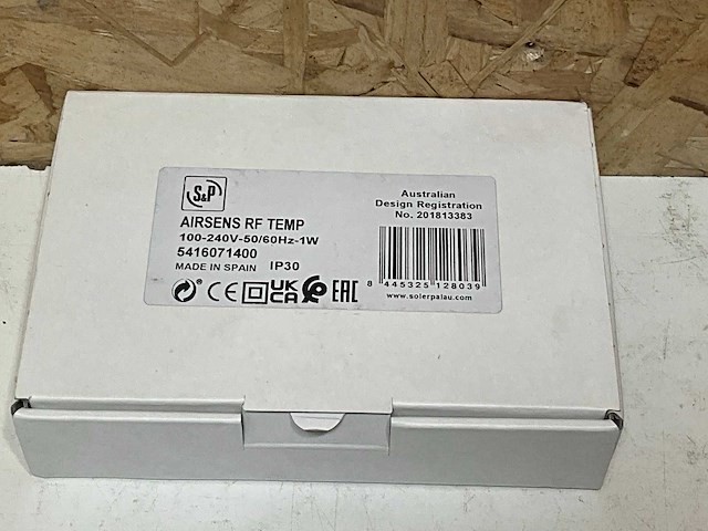 S&p airsense rf temperatuursensor (2x) - afbeelding 4 van  4