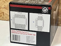 S&p edm-100 muurdoorvoer niet elektrisch + rooster (6x) - afbeelding 4 van  5