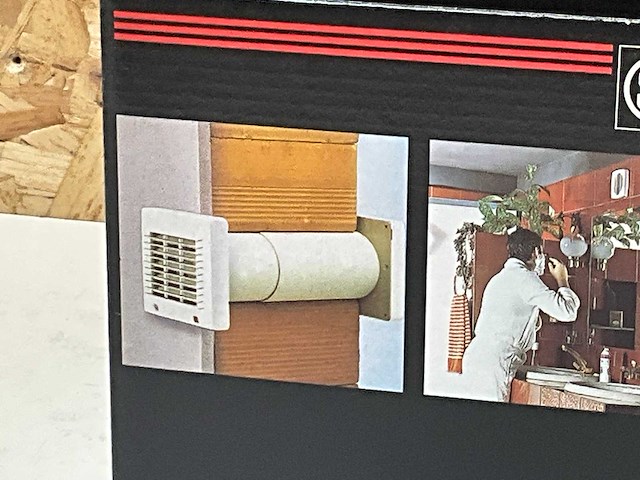 S&p edm-100 muurdoorvoer niet elektrisch + rooster (6x) - afbeelding 5 van  5