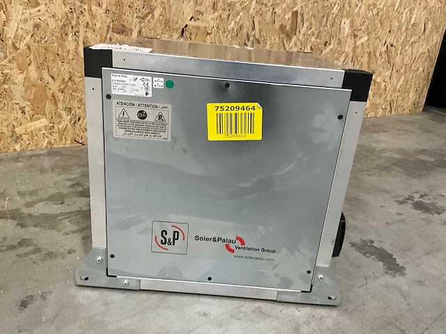 S&p gelijkstroom boxventilator cvab-250 eco-watt - afbeelding 8 van  10