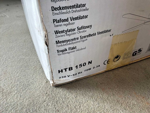 S&p plafond ventilator 230v ventilator - afbeelding 5 van  5