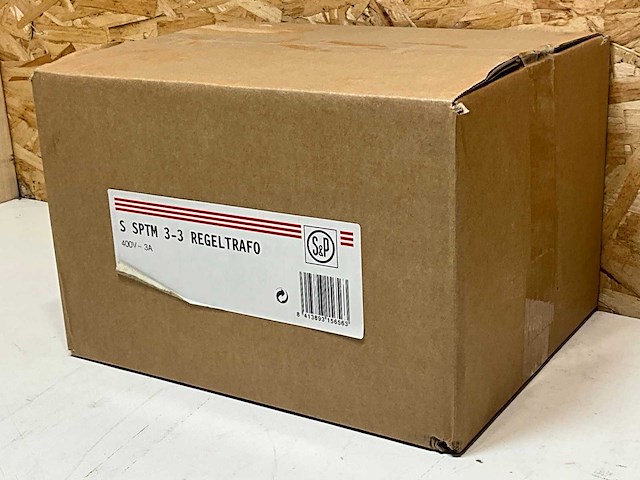 S&p sptm 3-3 transformator 0/5-standen ip54 3-fasen - afbeelding 2 van  4