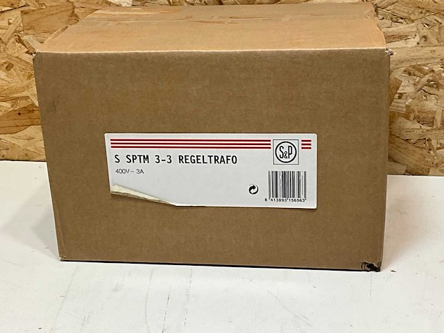 S&p sptm 3-3 transformator 0/5-standen ip54 3-fasen - afbeelding 3 van  4