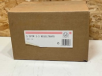 S&p sptm 3-3 transformator 0/5-standen ip54 3-fasen - afbeelding 3 van  4