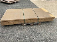 Spaanplaat 223x119,5x2,2cm (9x)