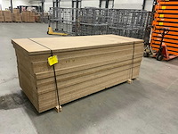 Spaanplaat 2590x1020x38mm (24x)