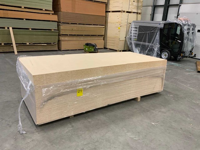 Spaanplaat kaal 3055x1255x18mm (46x) - afbeelding 1 van  6