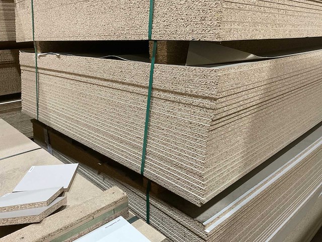 Spaanplaat kleur kokos 2100x1645x16mm (24x) - afbeelding 1 van  3