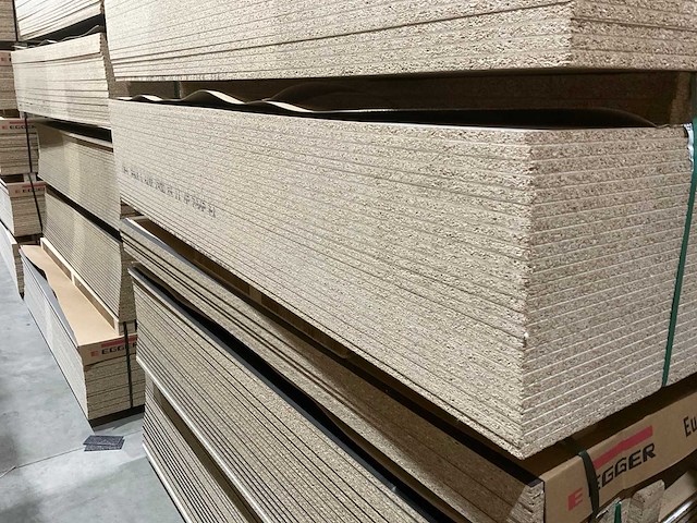 Spaanplaat kleur leem 2100x1645x16mm (24x) - afbeelding 3 van  5