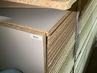 Spaanplaat kleur mist 2100x1645x16mm (24x) - afbeelding 1 van  4