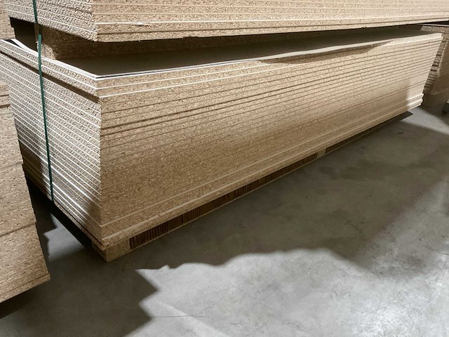 Spaanplaat kleur mist 2100x1645x16mm (24x) - afbeelding 2 van  4