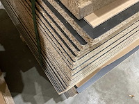 Spaanplaat kleur zwart-wit 2070x1645x16mm (24x) - afbeelding 2 van  3