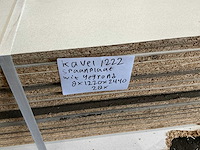 Spaanplaten wit gegrond 8x1220x2440 mm (28x) - afbeelding 7 van  7