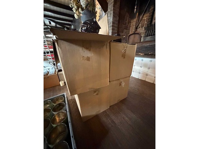 Spaas windlichten - ongebruikt (150x) - afbeelding 1 van  2