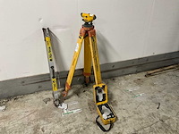 Spactra al124 waterpasinstrument / kijker met meetlat - afbeelding 8 van  12