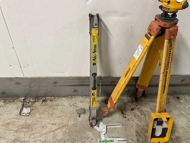 Spactra al124 waterpasinstrument / kijker met meetlat - afbeelding 10 van  12