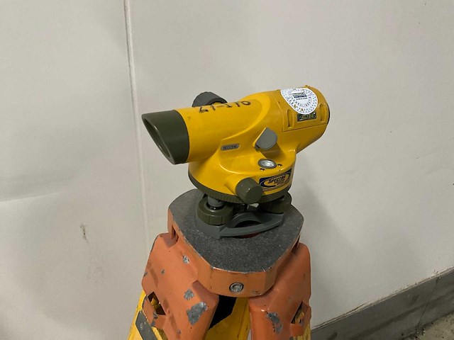 Spactra al124 waterpasinstrument / kijker met meetlat - afbeelding 1 van  12