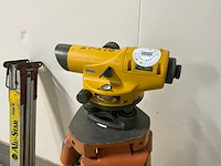 Spactra al124 waterpasinstrument / kijker met meetlat - afbeelding 2 van  12