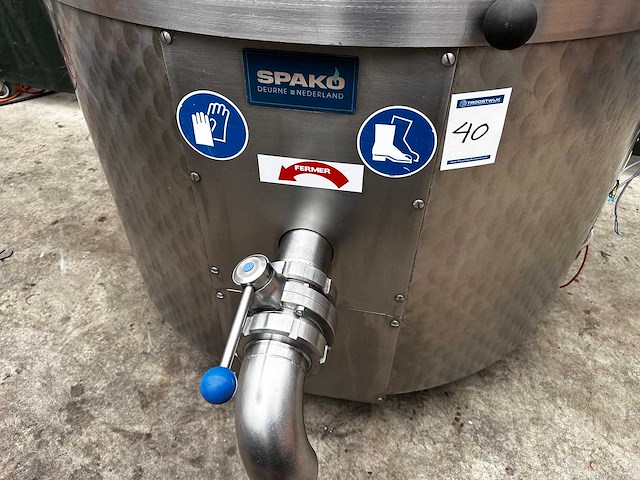 Spako - rwk 500 - industriële kookketel - afbeelding 2 van  8