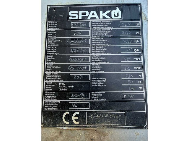 Spako 2018 - 200l gas - kookketel - afbeelding 5 van  5