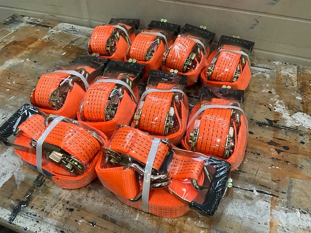 Spanband 5000 kg 8 meter (10x) - afbeelding 1 van  4