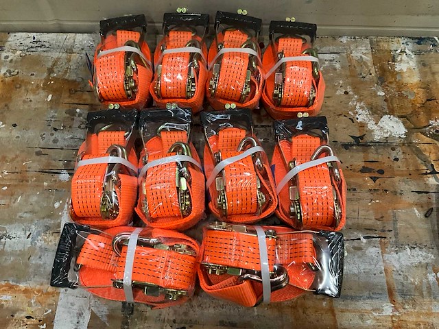 Spanband 5000 kg 8 meter (10x) - afbeelding 2 van  4