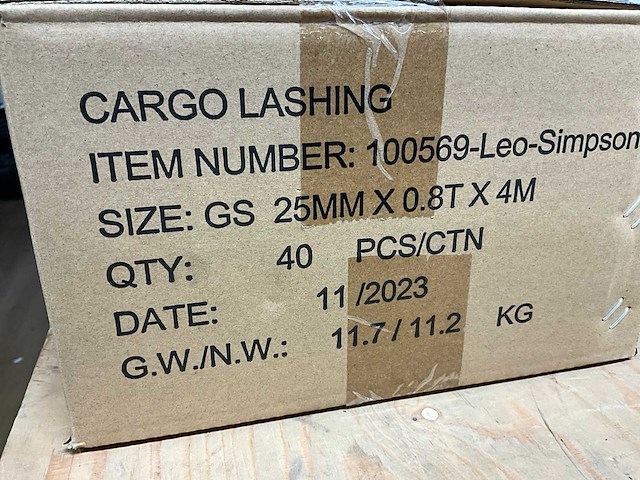 Spanband met ratel (40x) - afbeelding 3 van  3