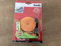 Spanbanden met ratel, 3,5 meter (7x) - afbeelding 1 van  2