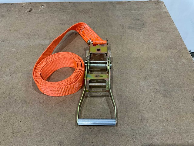 Spanbanden met zware ratel 3,5 mtr (25x) - afbeelding 1 van  6